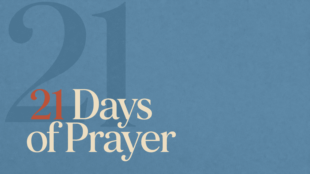 21 Days of Prayer church graphic