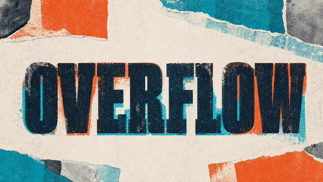 Overflow church graphic