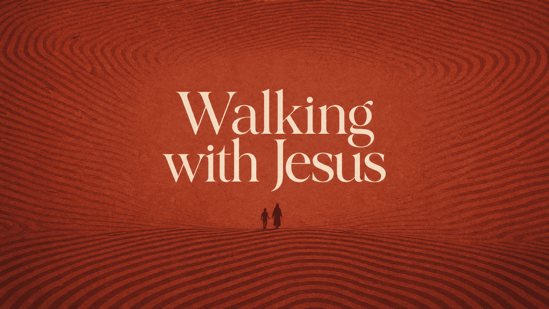 Walking with Jesus church graphic