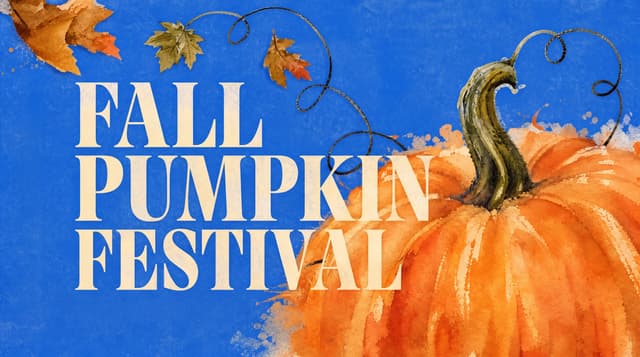 Fall Pumpkin Festival church graphic