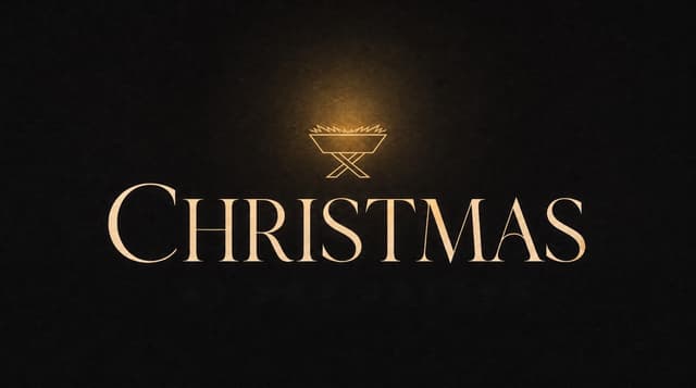 Christmas church graphic