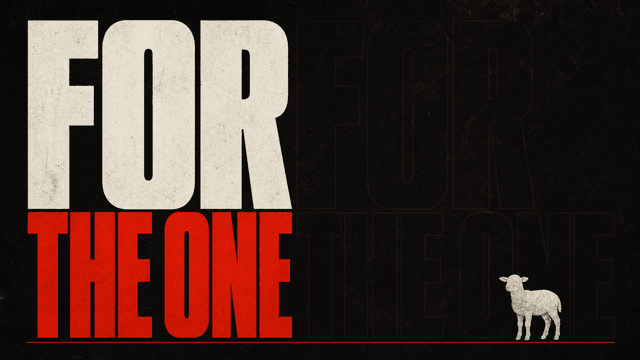 For The One church graphic