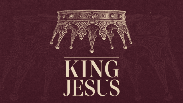 King Jesus church graphic