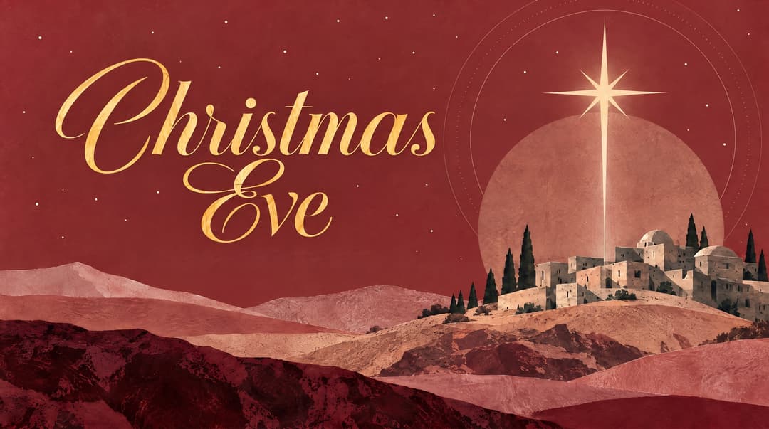 Christmas Eve church graphic