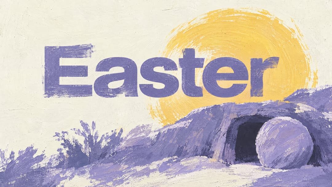 Easter church graphic