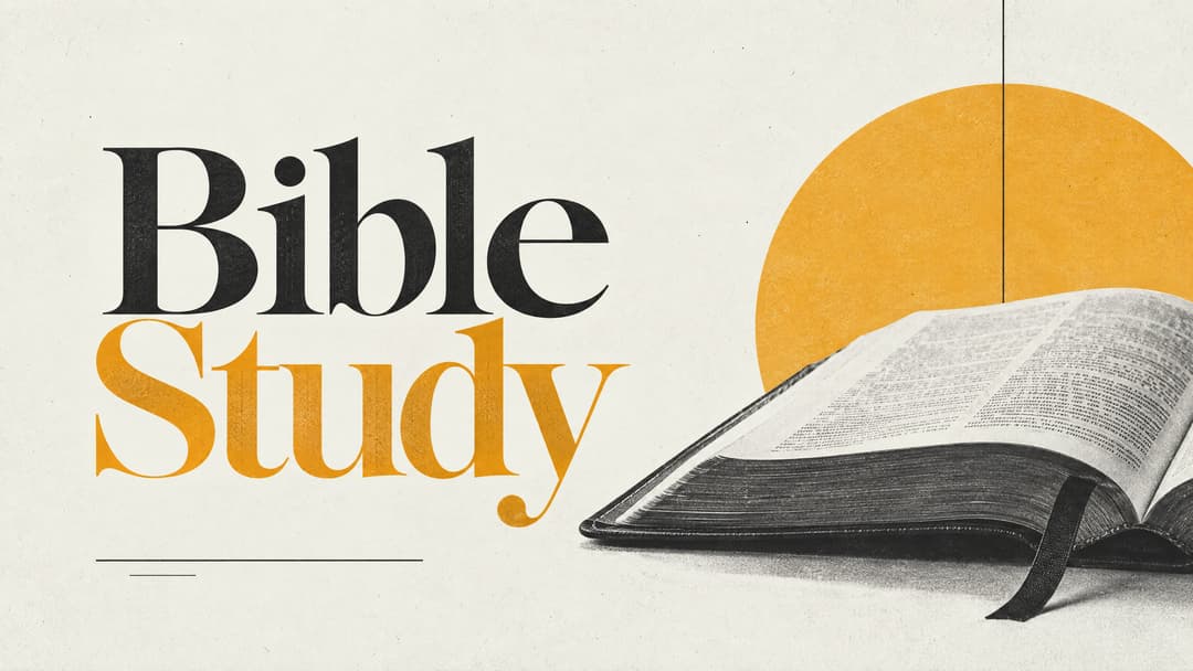 Bible Study church graphic