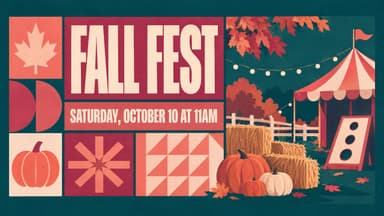 Fall Fest church graphic