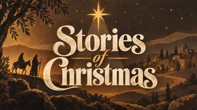 Stories of Christmas church graphic