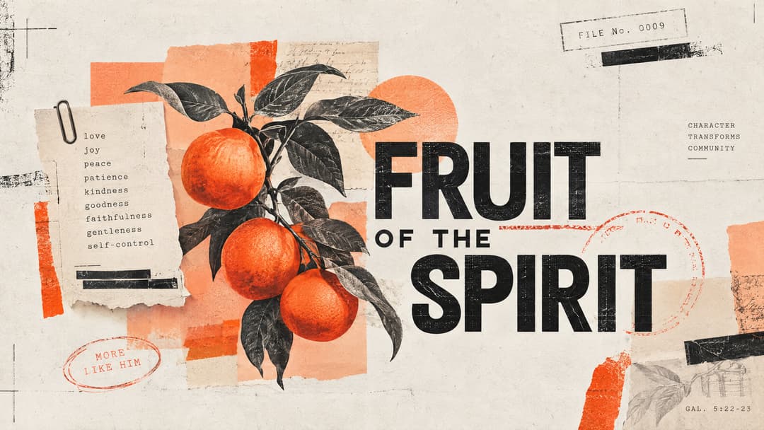 Fruit of the Spirit church graphic