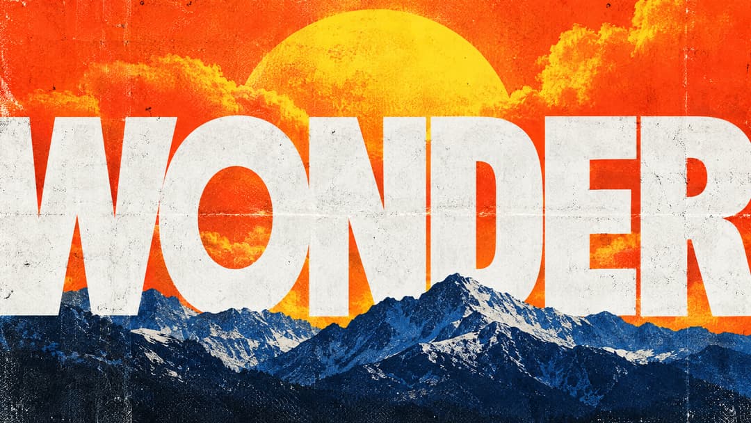 Wonder church graphic