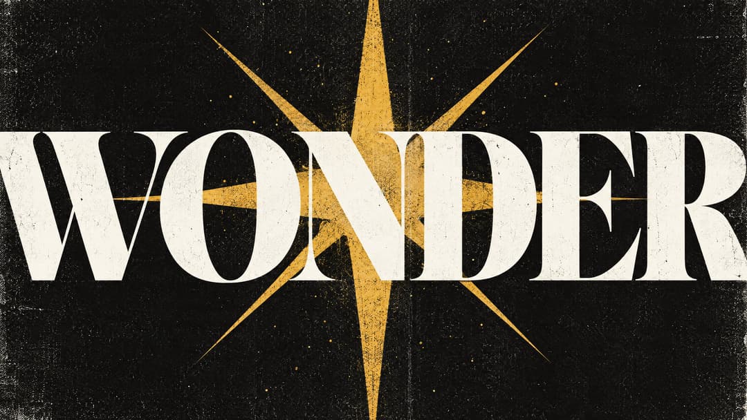 Wonder church graphic