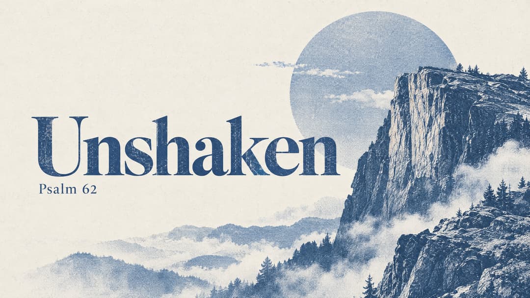Unshaken church graphic