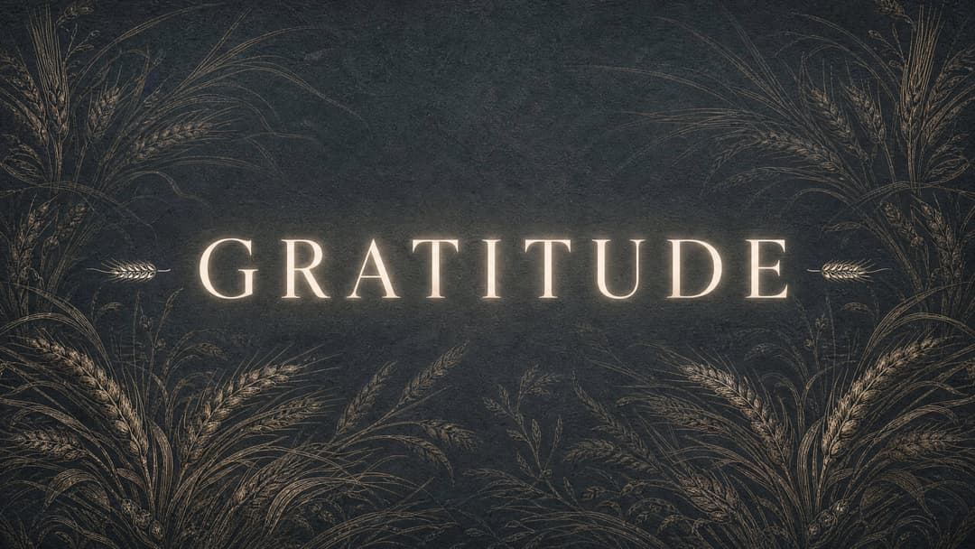 Gratitude church graphic