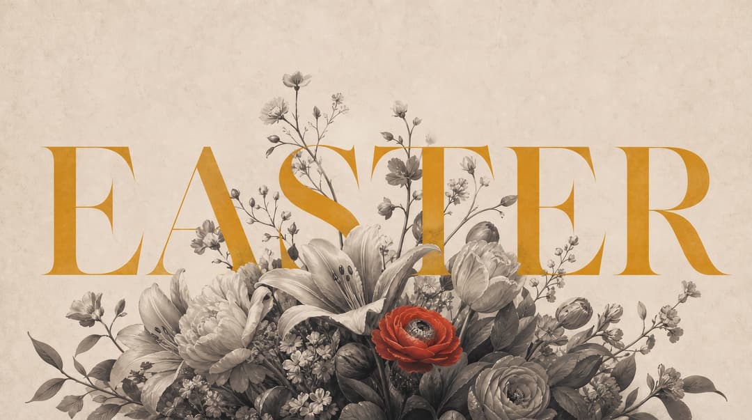 Easter church graphic
