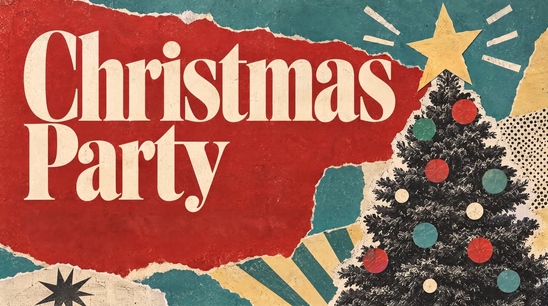 Christmas Party church graphic