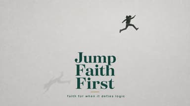 Jump Faith First church graphic