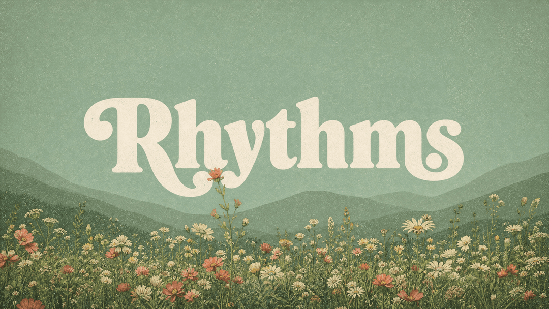 Rhythms church graphic