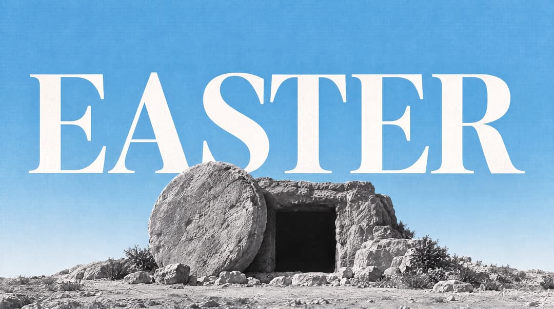 Easter church graphic