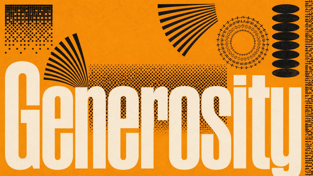 Generosity church graphic