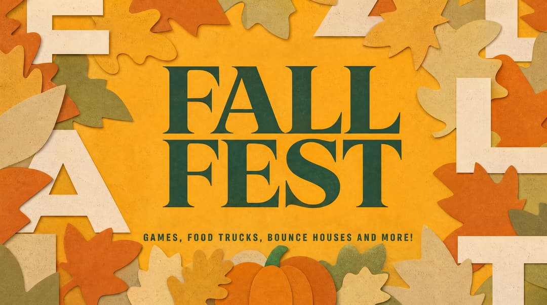 Fall Fest church graphic