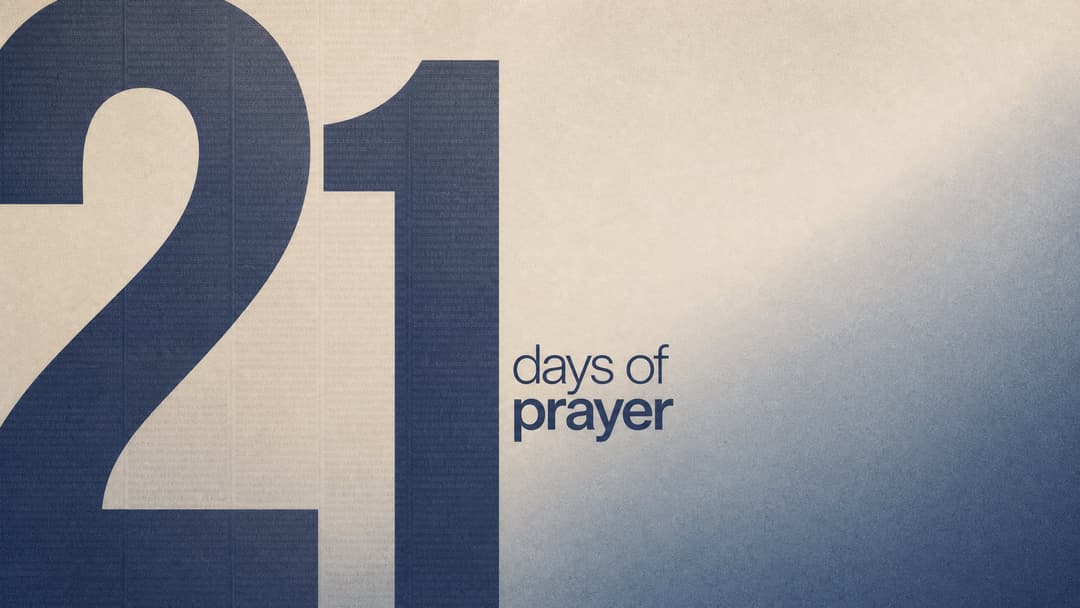 21 Days of Prayer church graphic